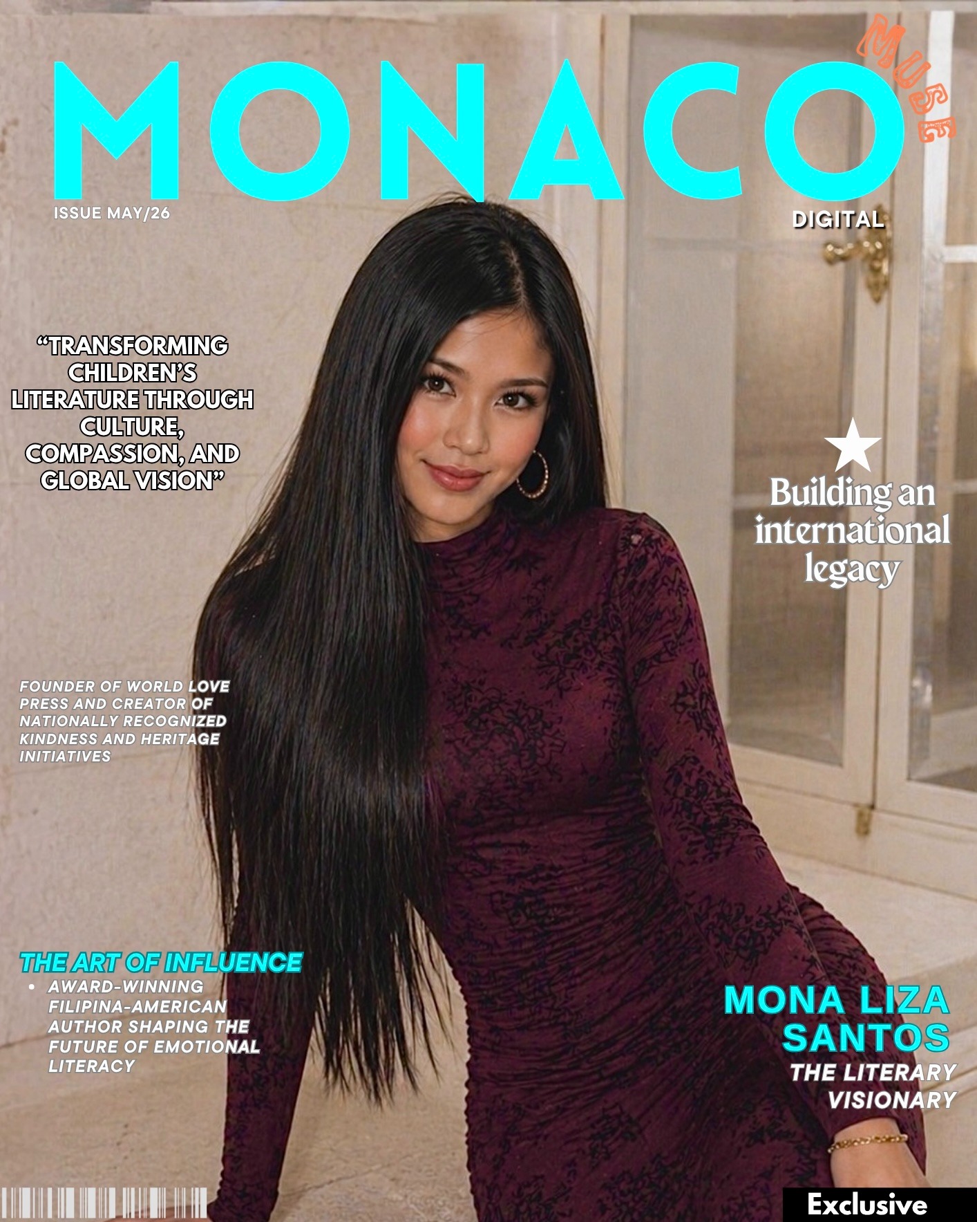 Mona Liza Santos: The Literary Visionary Redefining Children’s Literature Through Global Elegance, Emotional Intelligence, and Purpose